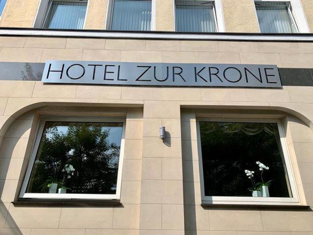 Hotel zur Krone Wuppertal Exterior foto